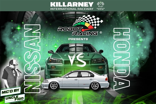 IT’S NISSAN vs TOYOTA AT KILLARNEY ROBOT RACING!